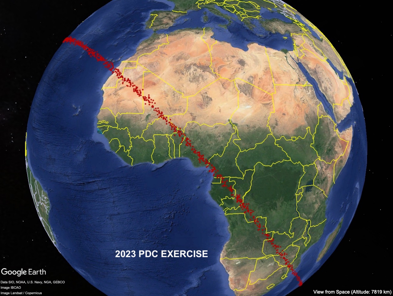 Risk corridor for 2023 PDC - Eastern portion